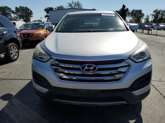 5XYZTDLB6FG266337 - 2015 HYUNDAI SANTA FE S SILVER photo 5