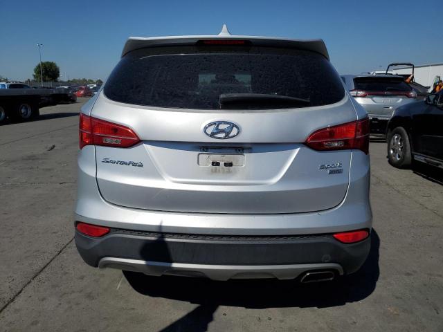 5XYZTDLB6FG266337 - 2015 HYUNDAI SANTA FE S SILVER photo 6