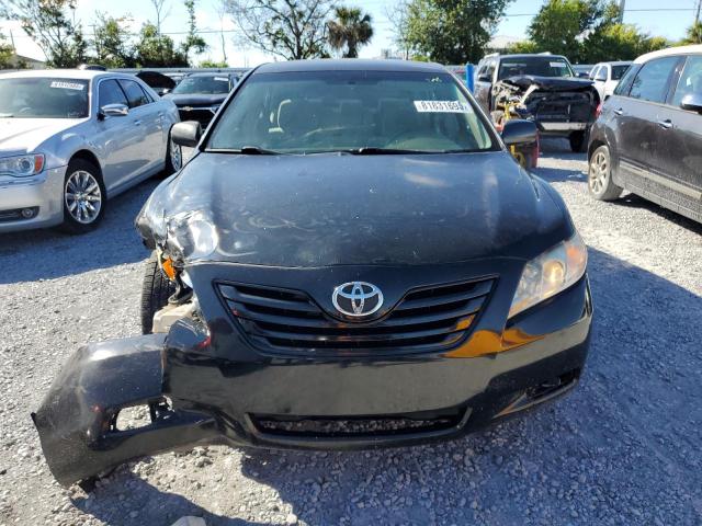 4T1BE46K87U678343 - 2007 TOYOTA CAMRY CE BLACK photo 5