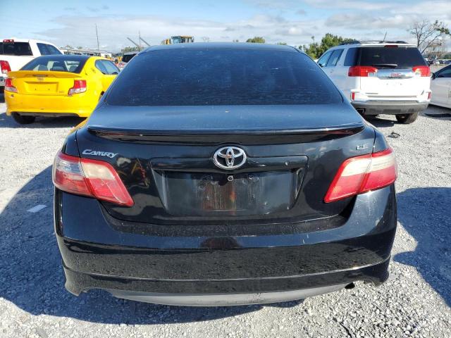 4T1BE46K87U678343 - 2007 TOYOTA CAMRY CE BLACK photo 6