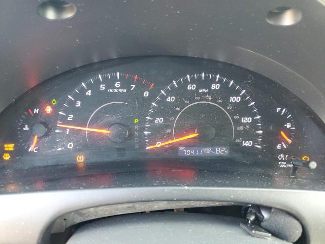 4T1BE46K87U678343 - 2007 TOYOTA CAMRY CE BLACK photo 9