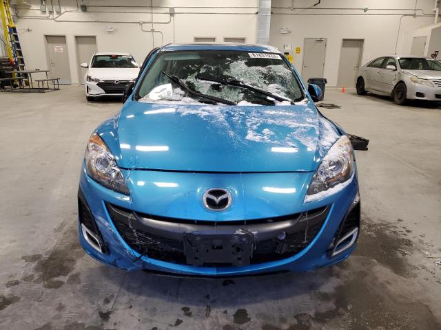 JM1BL1S54A1220851 - 2010 MAZDA 3 S BLUE photo 5