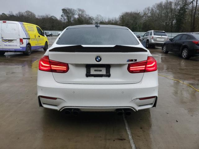 WBS8M9C58J5K99107 - 2018 BMW M3 WHITE photo 6