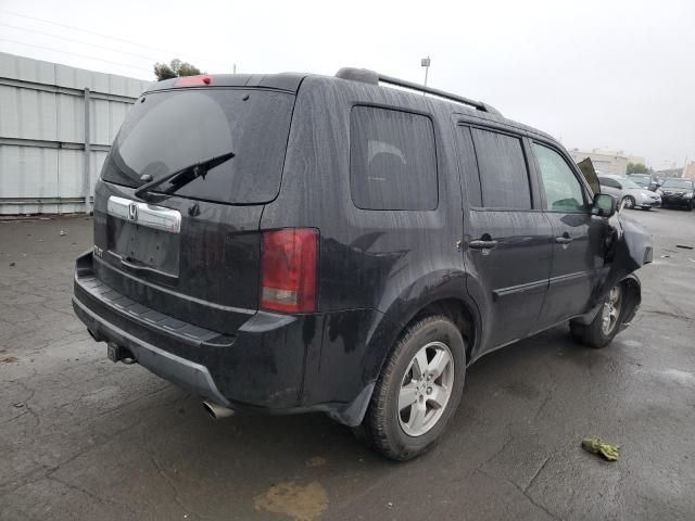 5FNYF38559B018074 - 2009 HONDA PILOT EXL BLACK photo 3