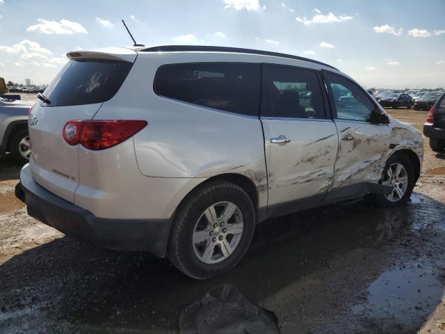 1GNKVJED5CJ106042 - 2012 CHEVROLET TRAVERSE LT WHITE photo 3