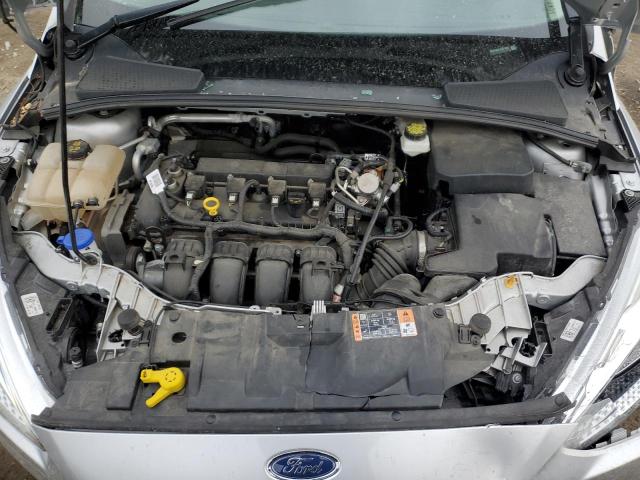 1FADP3E27JL221948 - 2018 FORD FOCUS S SILVER photo 11