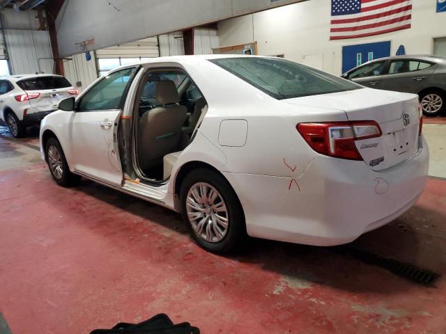 4T4BF1FK9ER405992 - 2014 TOYOTA CAMRY L WHITE photo 2