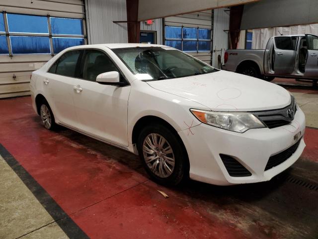 4T4BF1FK9ER405992 - 2014 TOYOTA CAMRY L WHITE photo 4