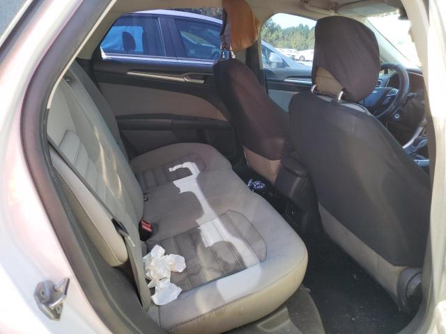 3FA6P0G70DR262878 - 2013 FORD FUSION S WHITE photo 10