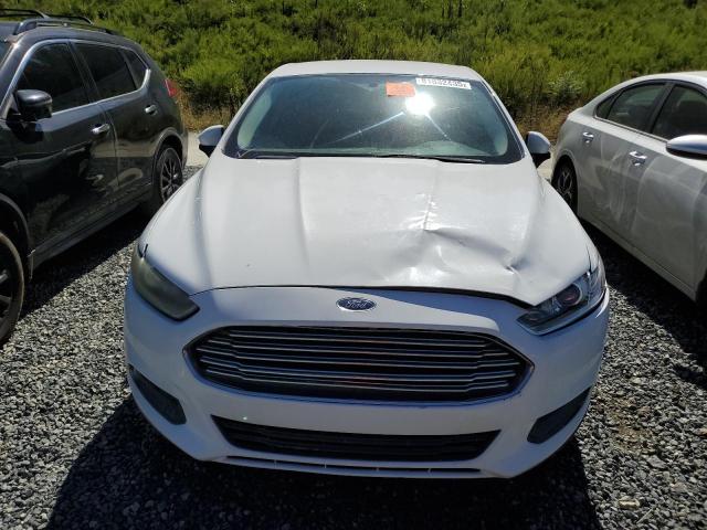 3FA6P0G70DR262878 - 2013 FORD FUSION S WHITE photo 5
