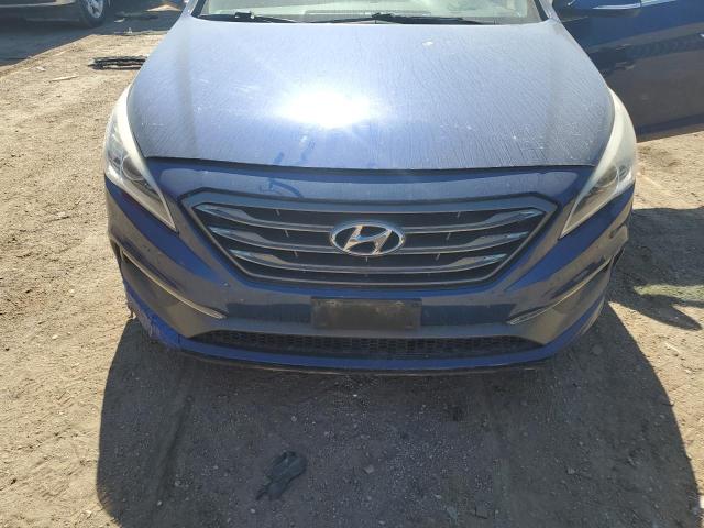 5NPE34AF7FH252394 - 2015 HYUNDAI SONATA SPORT BLUE photo 11