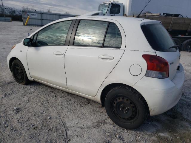 JTDKT903495261730 - 2009 TOYOTA YARIS WHITE photo 2