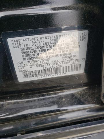 3N1AB7AP1JY218994 - 2018 NISSAN SENTRA S 黑色 照片 13