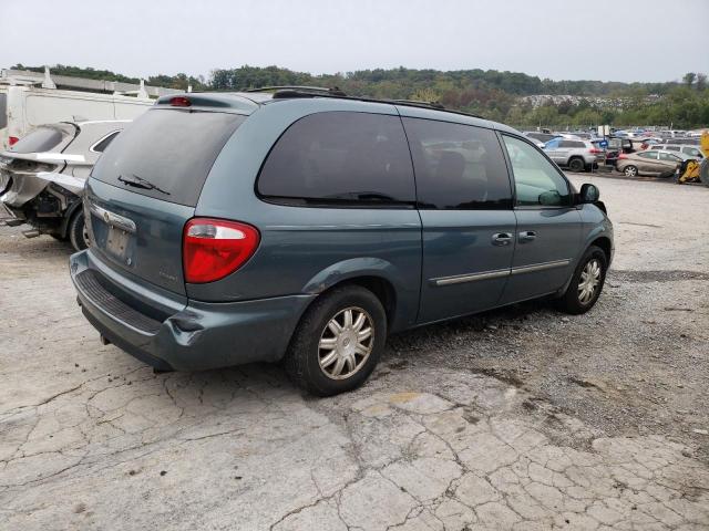 2C8GP54L35R470739 - 2005 CHRYSLER TOWN & COUNTRY TOURING BLUE photo 3