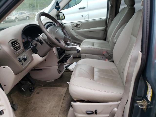 2C8GP54L35R470739 - 2005 CHRYSLER TOWN & COUNTRY TOURING BLUE photo 7