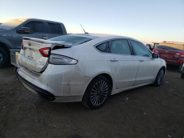 3FA6P0D9XDR254096 - 2013 FORD FUSION TITANIUM WHITE photo 3