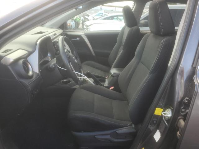 2T3WFREV6FW163841 - 2015 TOYOTA RAV4 XLE GRAY photo 7