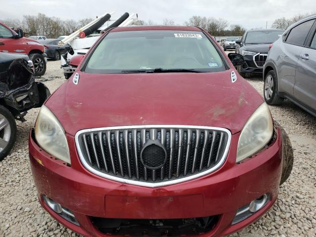 1G4PR5SK3C4212349 - 2012 BUICK VERANO CONVENIENCE RED photo 5