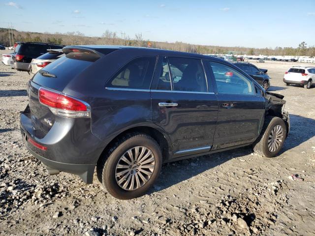 2LMDJ6JK4DBL42055 - 2013 LINCOLN MKX BLUE photo 3