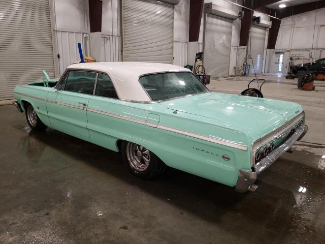 41447S244177 - 1964 CHEVROLET IMPALA  SS TURQUOISE photo 2