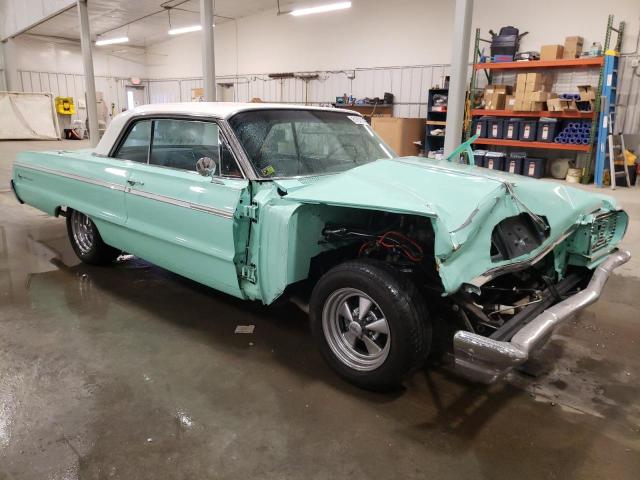 41447S244177 - 1964 CHEVROLET IMPALA  SS ტურკოუსი ფოტო 4