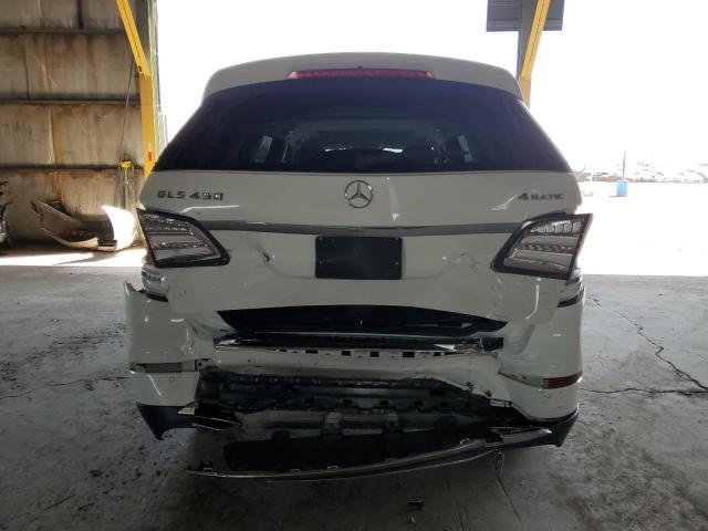 4JGDF6EEXHA754614 - 2017 MERCEDES-BENZ GLS 450 4MATIC WHITE photo 6