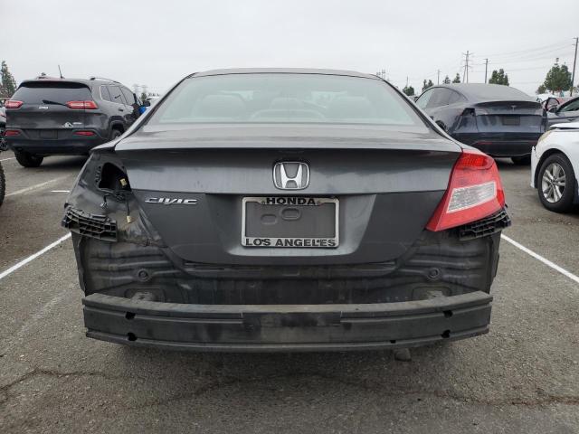 2HGFG3B51DH517178 - 2013 HONDA CIVIC LX GRAY photo 6