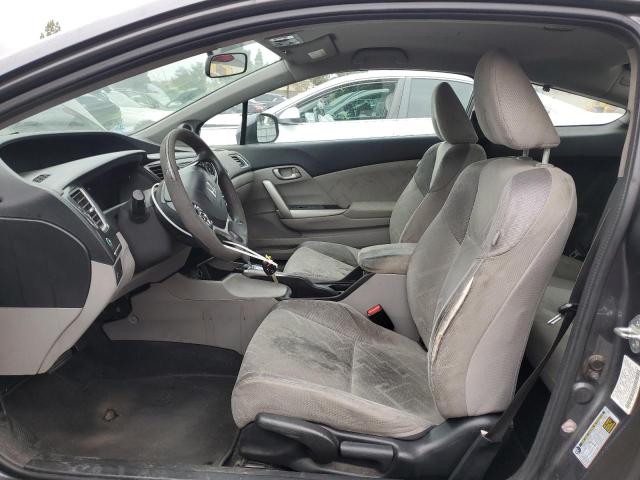2HGFG3B51DH517178 - 2013 HONDA CIVIC LX GRAY photo 7