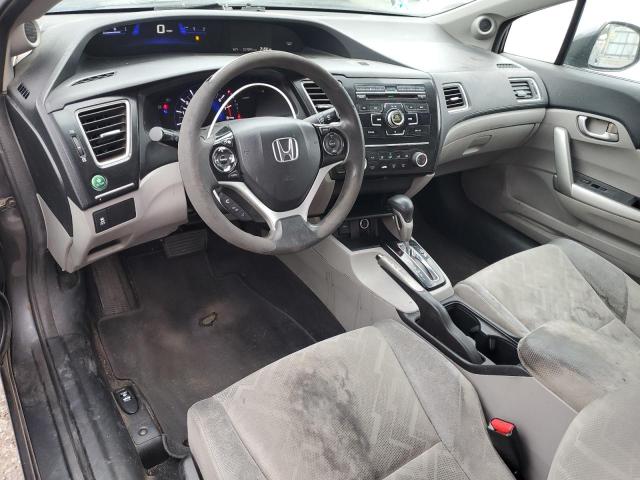 2HGFG3B51DH517178 - 2013 HONDA CIVIC LX GRAY photo 8