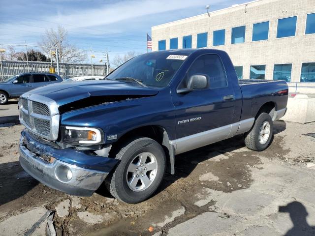 1D7HU16D03J585447 - 2003 DODGE RAM 1500 ST BLUE photo 1