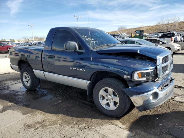 1D7HU16D03J585447 - 2003 DODGE RAM 1500 ST BLUE photo 4