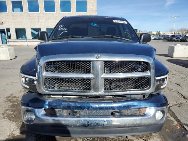 1D7HU16D03J585447 - 2003 DODGE RAM 1500 ST BLUE photo 5