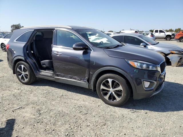 5XYPHDA13GG020575 - 2016 KIA SORENTO EX GRAY photo 4
