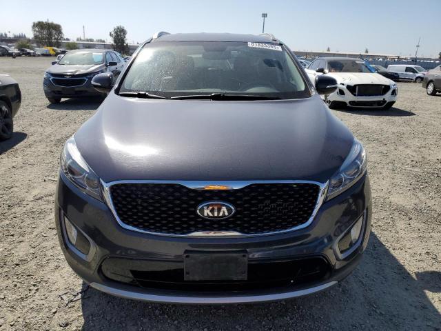 5XYPHDA13GG020575 - 2016 KIA SORENTO EX GRAY photo 5