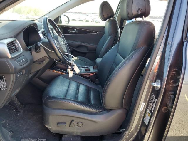 5XYPHDA13GG020575 - 2016 KIA SORENTO EX GRAY photo 7