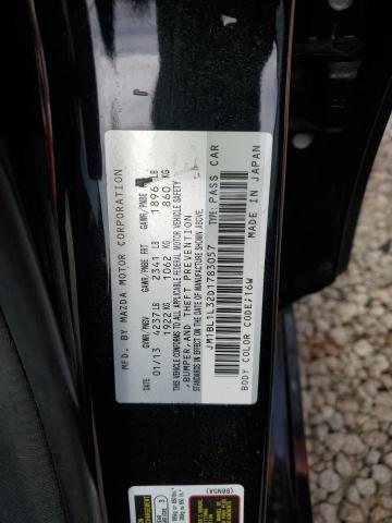 JM1BL1L32D1783057 - 2013 MAZDA SPEED 3 黑色 照片 13