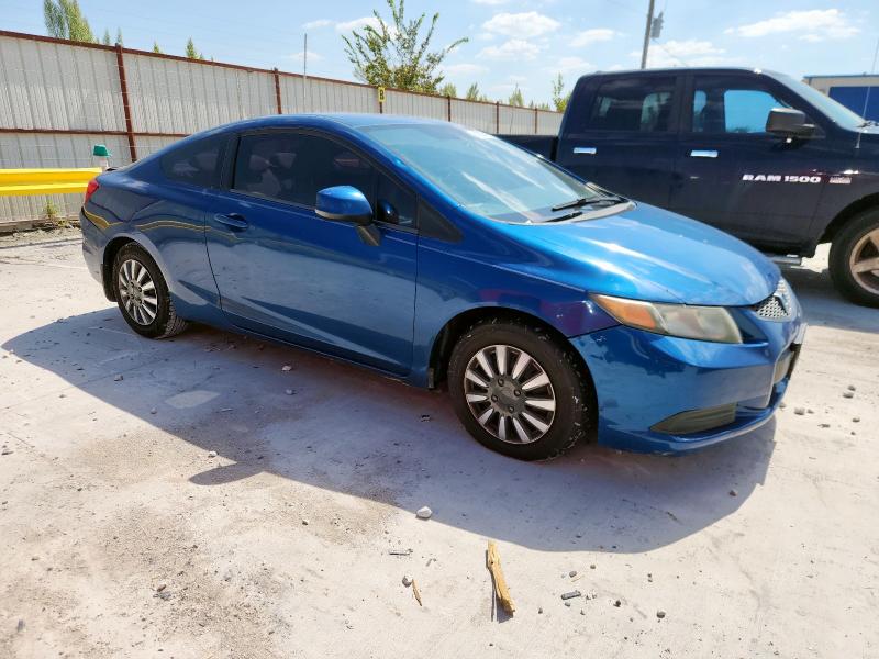 2HGFG3B50CH547058 - 2012 HONDA CIVIC LX BLUE photo 4