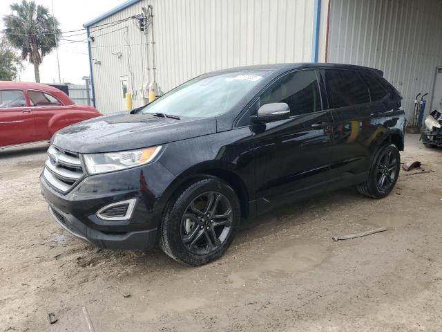 2FMPK3J9XJBB61510 - 2018 FORD EDGE SEL BLACK photo 1