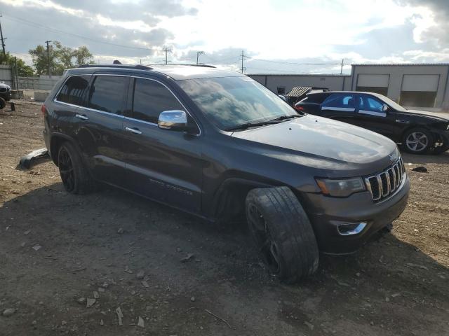 1C4RJEBGXHC752360 - 2017 JEEP GRAND CHEROKEE LIMITED GRAY photo 4