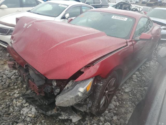 1FA6P8TH7F5366108 - 2015 FORD MUSTANG RED photo 1