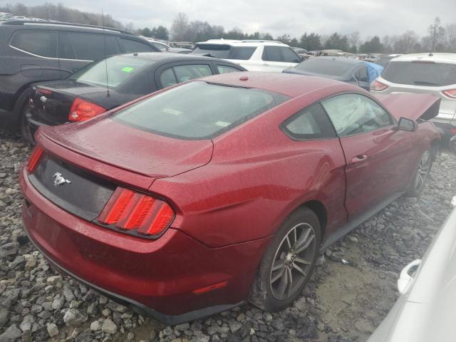 1FA6P8TH7F5366108 - 2015 FORD MUSTANG RED photo 3