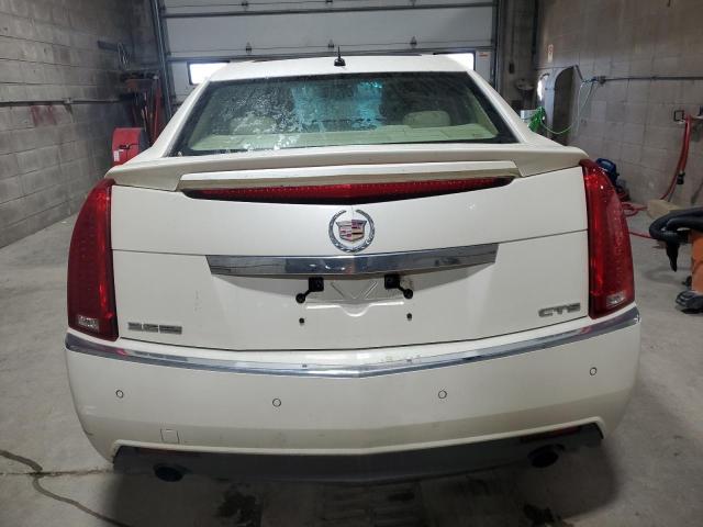 1G6DV57V580133806 - 2008 CADILLAC CTS HI FEATURE V6 WHITE photo 6