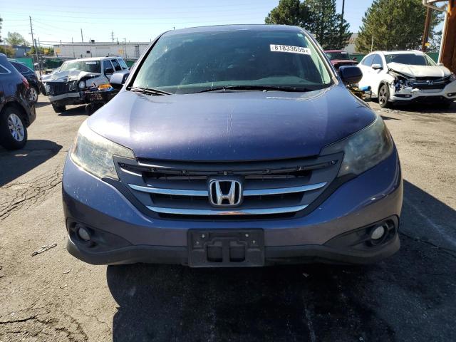 3CZRM3H50CG700673 - 2012 HONDA CR-V EX BLUE photo 5