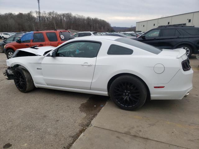 1ZVBP8CF0E5235329 - 2014 FORD MUSTANG GT WHITE photo 2