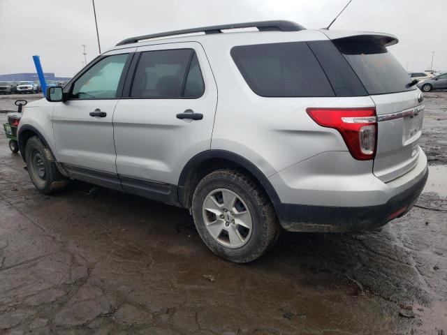 1FM5K7B81DGB92713 - 2013 FORD EXPLORER SILVER photo 2