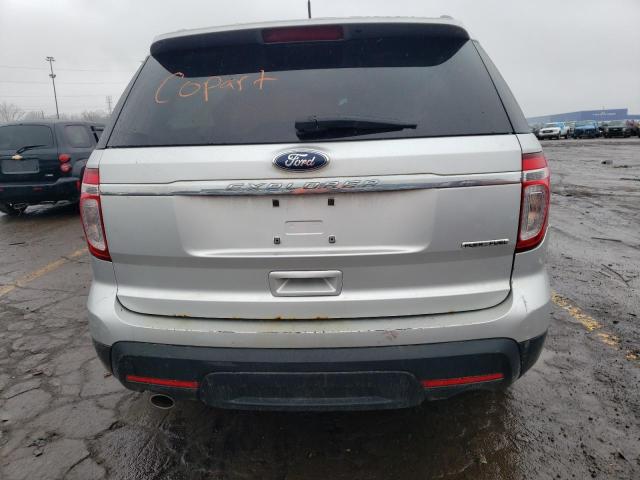 1FM5K7B81DGB92713 - 2013 FORD EXPLORER SILVER photo 6