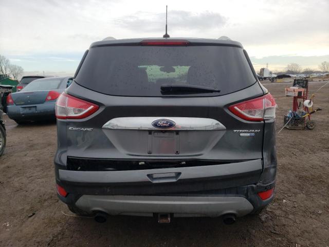 1FMCU9J91FUA55797 - 2015 FORD ESCAPE TITANIUM GRAY photo 6