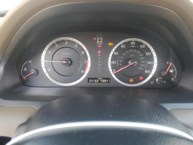 1HGCP3F83AA011773 - 2010 HONDA ACCORD EXL BLACK photo 9