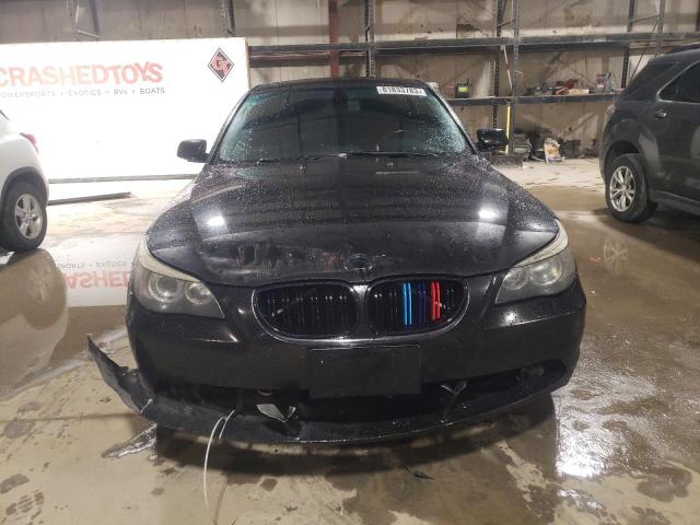 WBANB33525CN65927 - 2005 BMW 545 I BLACK photo 5