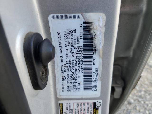 1NXBR32E65Z450899 - 2005 TOYOTA COROLLA CE SILVER photo 13